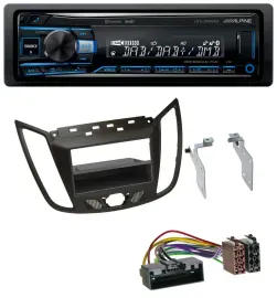 Автомагнитола для Ford C-Max / Kuga Alpine USB, Bluetooth, DAB, MP3 темно-коричневый