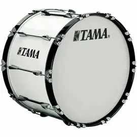 Маршевый барабан Yamaha MB-6316WR Power Lite Marching Bass Drum White Wrap 16x13