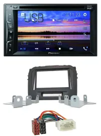 Pioneer Bluetooth 2DIN USB DVD DAB MP3 Autoradio für Suzuki Vitara LY ab 04/2015