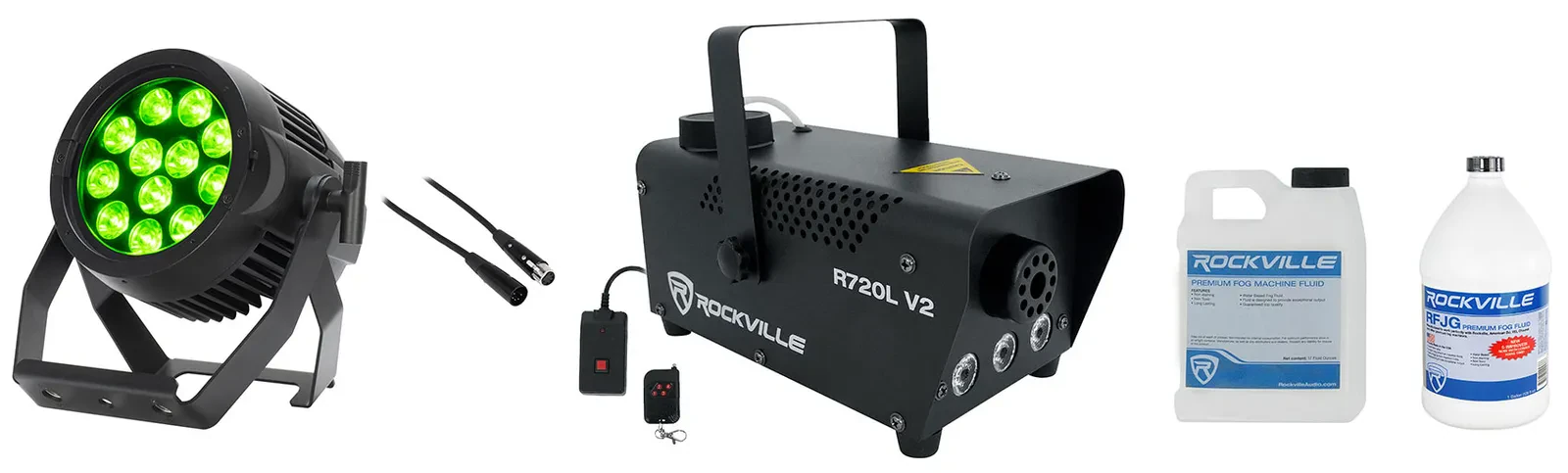 Комплект светового оборудования American DJ Encore LP12IP+R720L V2+RFJG+RDX5M10