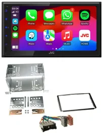 JVC Bluetooth 2DIN MP3 DAB USB Autoradio für Hyundai Santa Fe SM 04-06