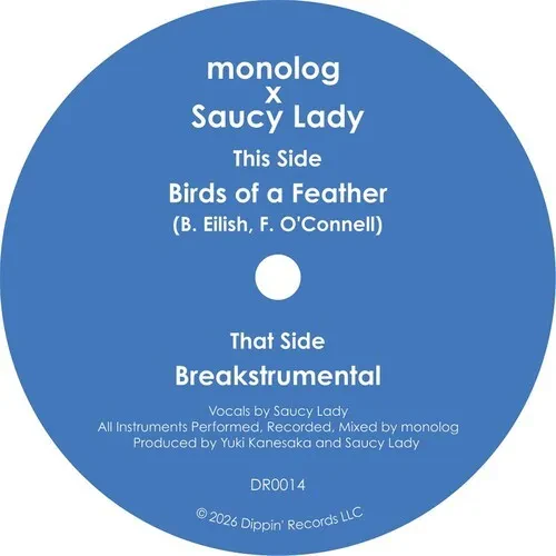 Виниловая пластинка Monolog & Saucy Lady – Birds Of A Feather (Релиз 2026)