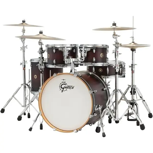 Ударная установка акустическая Gretsch Catalina Maple 5-Piece Shell Pk w/20" Bass Drum Satin Deep Cherry Burst