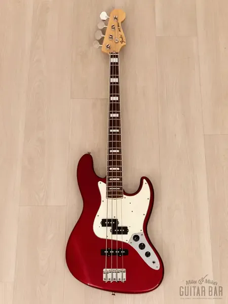 Бас-гитара Fender Jazz Bass JB75-PJ Candy Apple Red w/gigbag Japan 2010