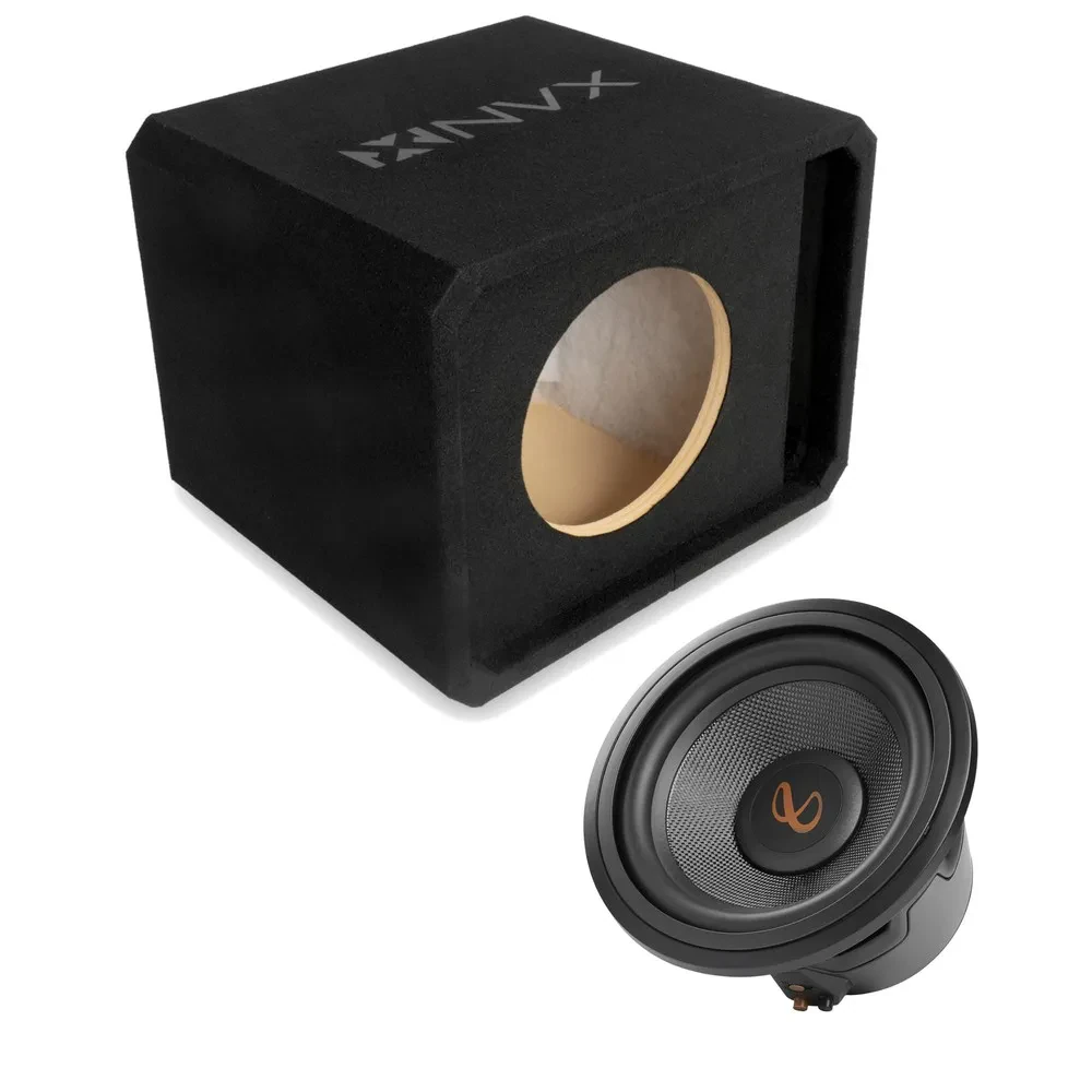 Сабвуфер для авто NVX NE101P 10", в коробе, slot port, МДФ 3/4"