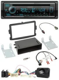 Kenwood Lenkrad Bluetooth DAB USB CD Autoradio für Dacia Dokker Duster Lodgy ab