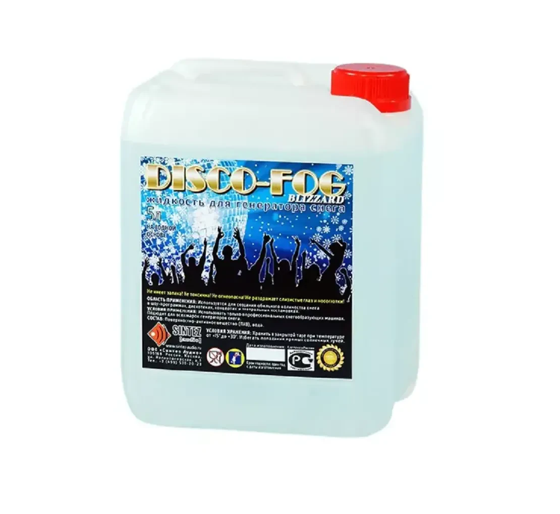 Жидкость для генератора снега Синтез Аудио Disco Fog Blizzard