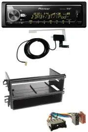 Автомагнитола Pioneer Bluetooth, DAB, USB, MP3 для Hyundai Santa Fe/Sonata (до 2005)