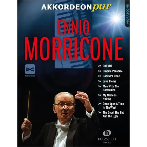 Сборник песен Holzschuh Verlag Ennio Morricone Akkordeon