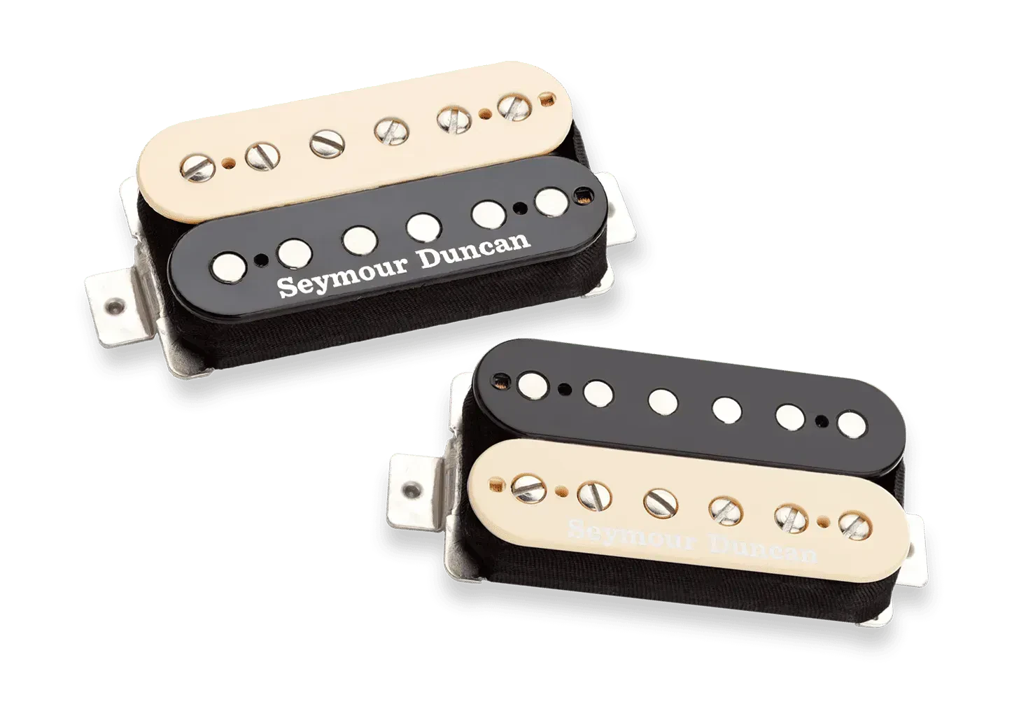 Комплект звукоснимателей для электрогитары Seymour Duncan SH-4/SH-2n Hot Rodded Zebra