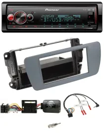 Pioneer Bluetooth USB Lenkrad DAB Autoradio für Seat Ibiza conemaragrau