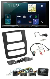Pioneer Lenkrad Bluetooth USB 2DIN DAB Autoradio für Dodge RAM 2002-2006