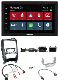 Blaupunkt Lenkrad Bluetooth DAB 2DIN USB Autoradio für Mini Cooper 06-14 Parksen