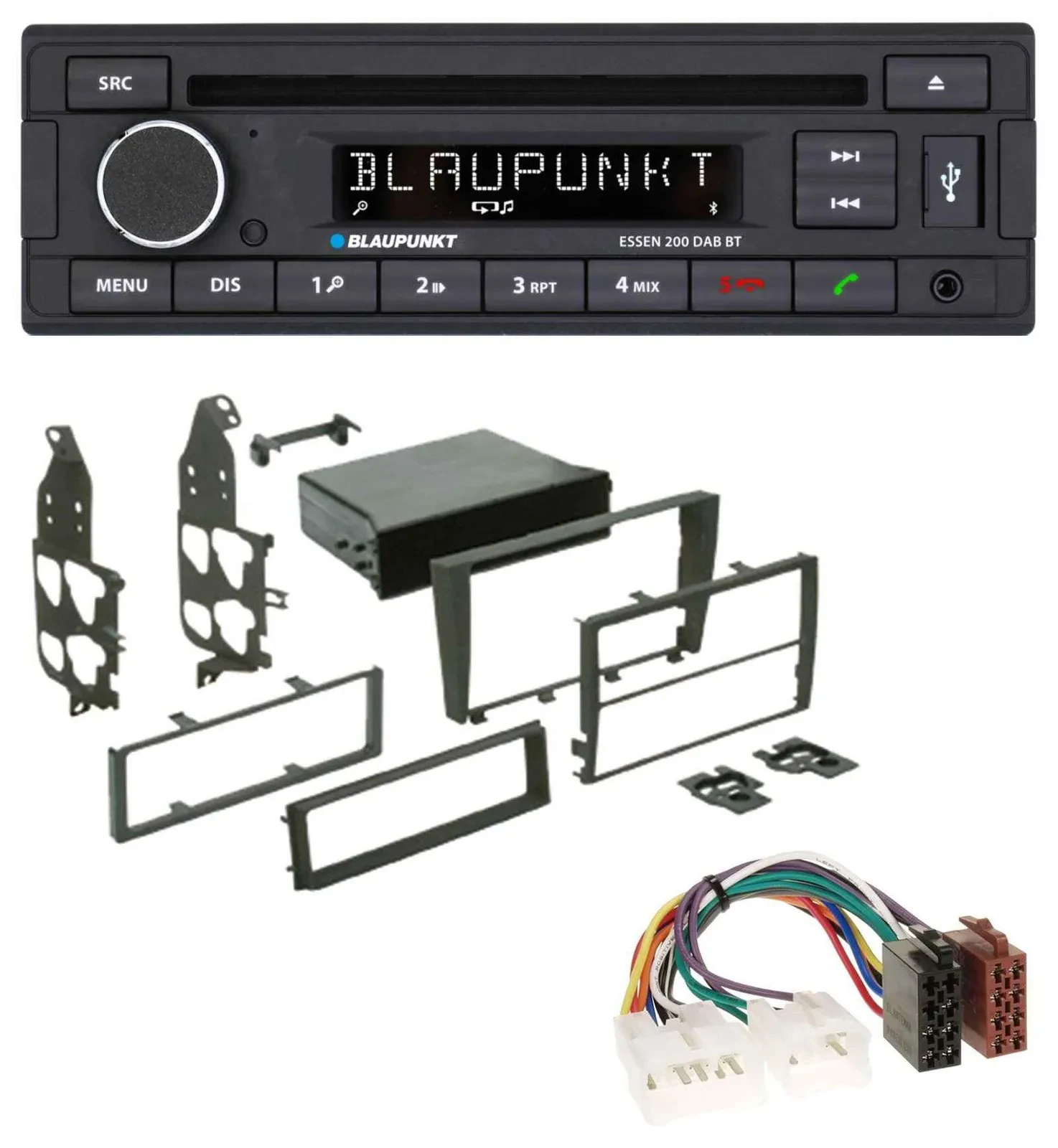 Blaupunkt USB MP3 Bluetooth DAB CD Autoradio für Lexus IS 300 (XE1, 2001-2005)