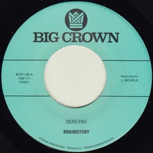 Виниловая пластинка Brainstory - Dead End / Mnemophobia [New 7" Vinyl]