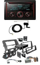 Pioneer 2DIN MP3 DAB USB CD Bluetooth Autoradio für Honda Fit 06-07 nur US-Impor