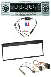 Dietz DAB USB MP3 Bluetooth Autoradio für Skoda Fabia (bis 2003)