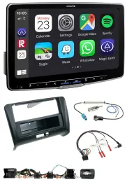 Alpine Lenkrad USB Bluetooth DAB Autoradio für Audi TT (2006-2014)