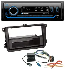 Автомагнитола Blaupunkt MP3 Bluetooth USB AUX для Skoda Praktik, Superb, Yeti