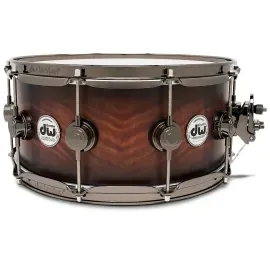 DW Collector's Vavona Exotic MapleMahogany Snare Drum 14 x 6.5 in. CBBHS