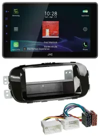 JVC DAB MP3 Bluetooth USB Autoradio für Kia Soul PS ab 14 piano-schwarz