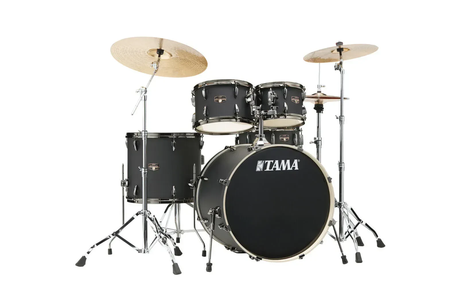 Акустическая барабанная установка TAMA Imperialstar IP52H6WBN-BOB Blacked Out Black (набор, 5 шт.)