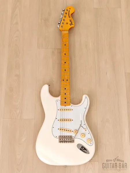 Электрогитара Fender Hybrid 68 Stratocaster Arctic White  Japan 2020 w/USA Pure Vintage 57/6