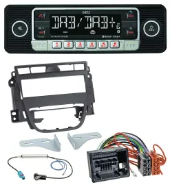 Dietz USB DAB MP3 Bluetooth Autoradio für Opel Meriva B (ab 2010)