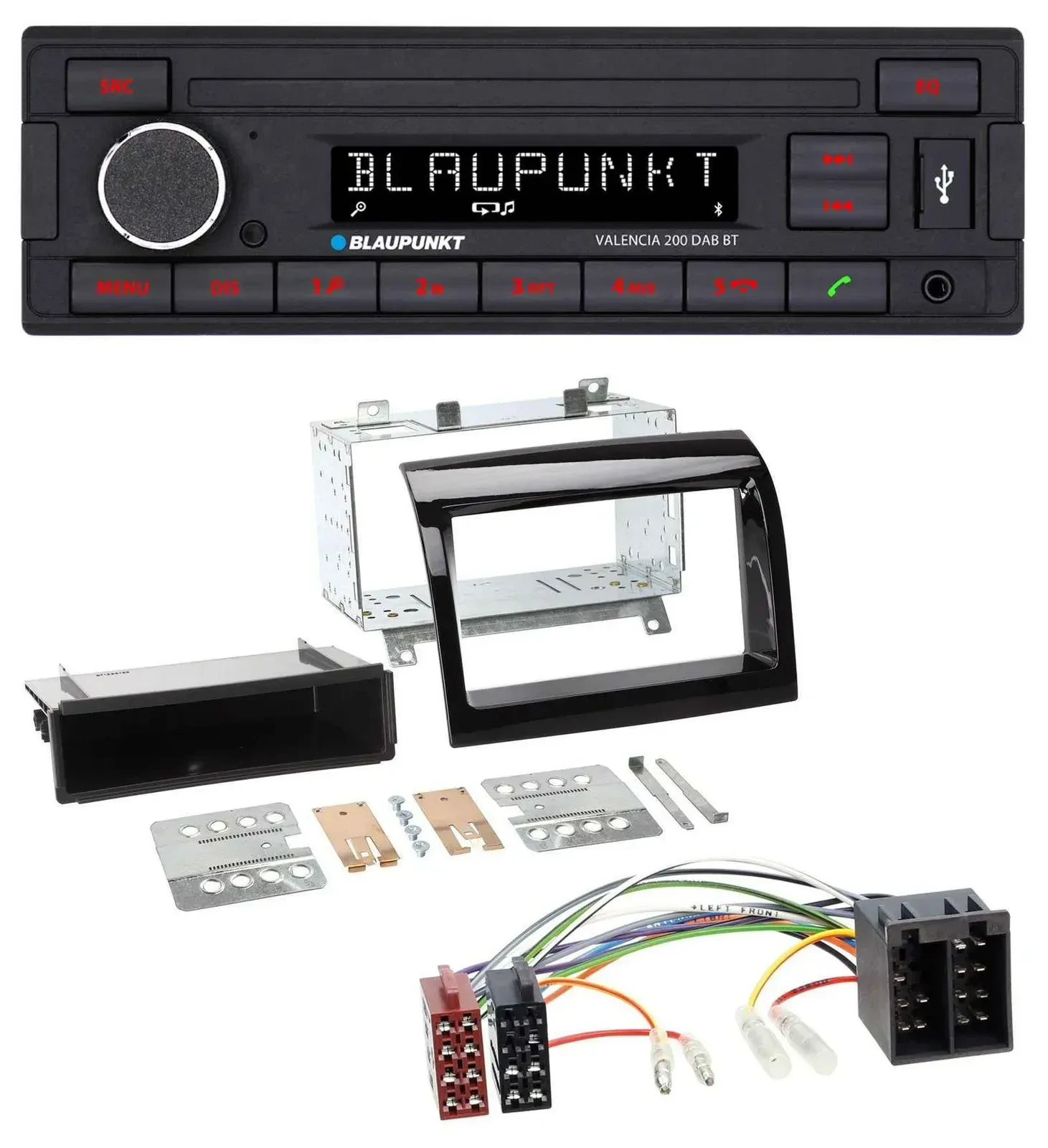 Blaupunkt DAB MP3 Bluetooth USB Autoradio für Peugeot Boxer Citroen Jumper Fiat