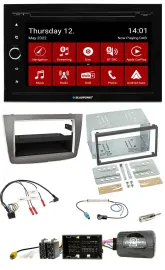 Blaupunkt 2DIN Lenkrad Bluetooth USB TMC DAB Navigation für Alfa Romeo Mito 2014