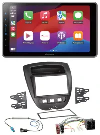 Pioneer MP3 USB DAB Bluetooth 2DIN Autoradio für Toyota Aygo Peugeot 107 Citroen