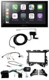 Pioneer USB Lenkrad 2DIN Bluetooth DAB Autoradio für Mercedes Sprinter W907 W910