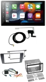 Автомагнитола для Skoda Octavia Pioneer 2DIN, MP3, USB, Bluetooth, DAB