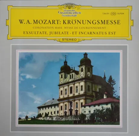 MOZART - Krönungsmesse = Coronation Mass = Messe De Couronnement · Exsultate, Jubilate · Et Incarnatus Est (LP , Used)