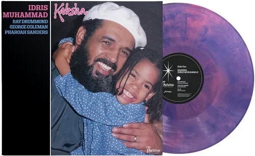 Виниловая пластинка Idris Muhammad - Kabsha - 180g One-step Pressing Transparent Indigo/Deep Pink Ma
