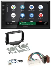 Kenwood DAB Bluetooth USB MP3 2DIN Autoradio für Toyota Aygo (2014-2021)