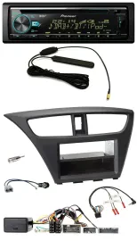 Автомагнитола для Honda Civic (с 2012) Pioneer CD/MP3, DAB, USB, поддержка управления на руле