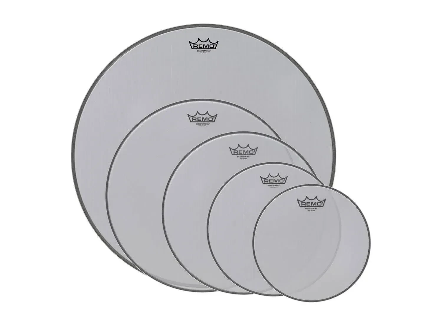 Remo Silentstroke Low Volume Drum Heads Pro Pack 12/13/14/16/22