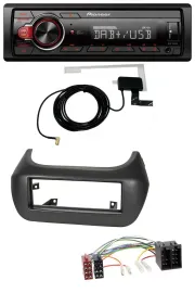 Pioneer 1DIN MP3 DAB USB AUX Autoradio für Fiat Fiorino Qubo Citroen Nemo Peugeo