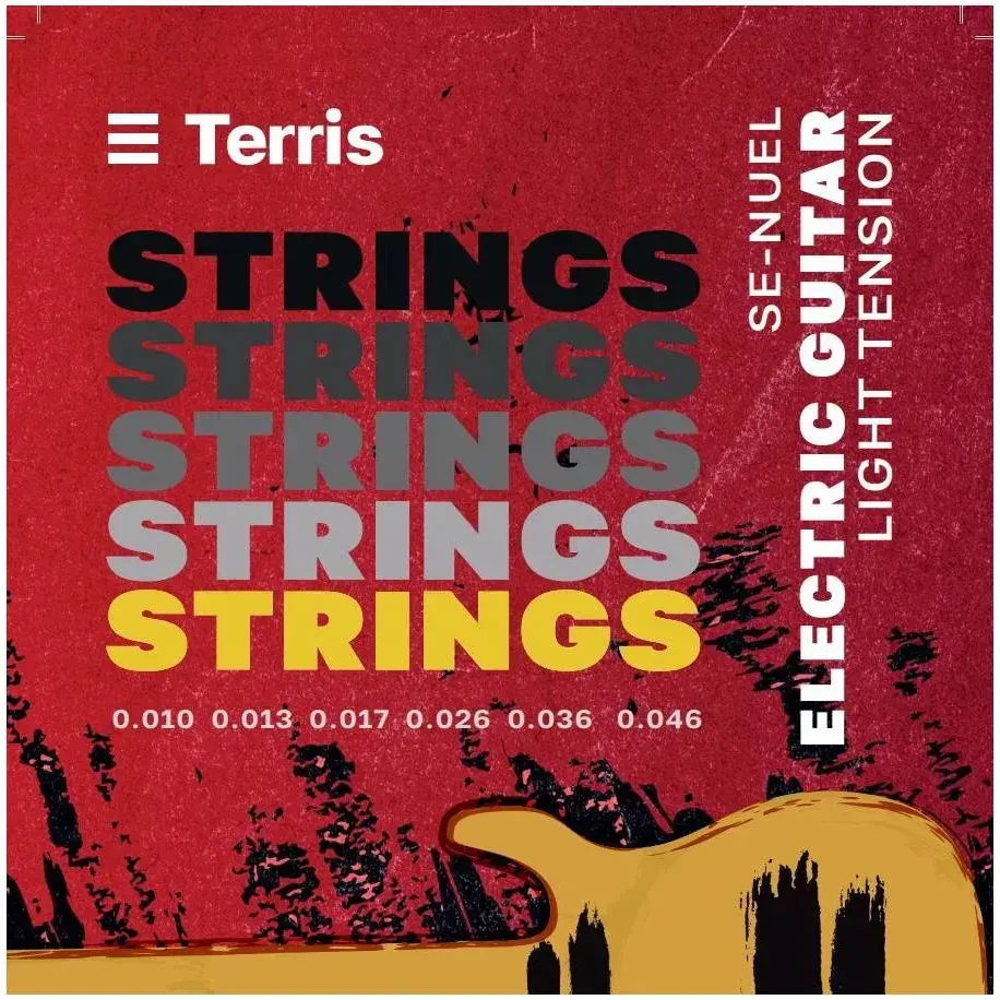Струны для электрогитары Terris SE-NUE L Electric Nickel 10-46