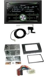 Автомагнитола для Suzuki Swift (2005–2010) Pioneer CD/USB/MP3, Bluetooth, 2-DIN, DAB