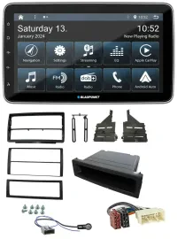 Blaupunkt USB DAB SD MP3 Bluetooth Autoradio für Nissan Altima (L31, 2005-2006)