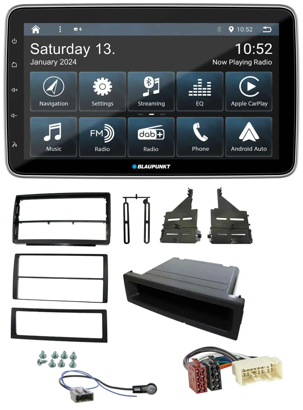 Blaupunkt USB DAB SD MP3 Bluetooth Autoradio für Nissan Altima (L31, 2005-2006)