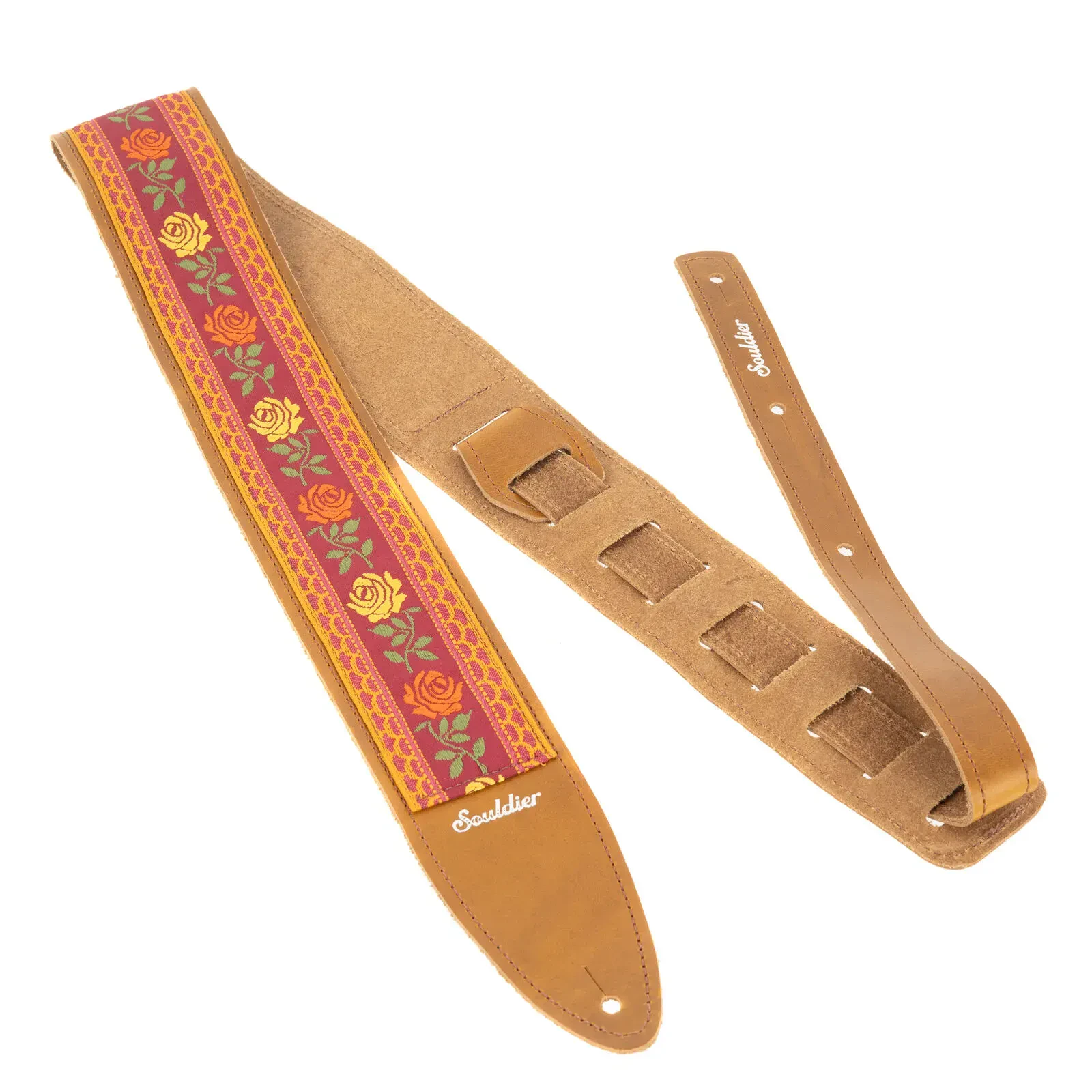 Ремень для гитары Souldier TGS1000TN02TN Torpedo Tuscan Rose Orange Yellow
