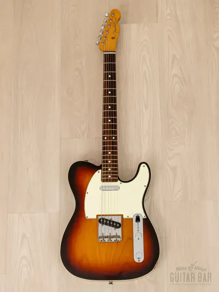 Электрогитара Fender Telecaster Custom 1962 Vintage Reissue TL62B-TX SS Sunburst w/gigbag Japan 2008