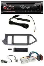 Pioneer CD USB AUX DAB MP3 Autoradio für Kia Picanto ab 2011 ohne Start-Stop