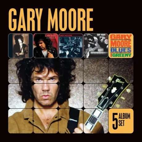 GARY MOORE - Run For Cover/ After The War/ Still Got The Blues/ After Hours/ Blues For Greeny (5CD)