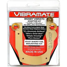Адаптер бриджа-тремоло Vibramate Short-Tail V5 Mounting Kit Gold