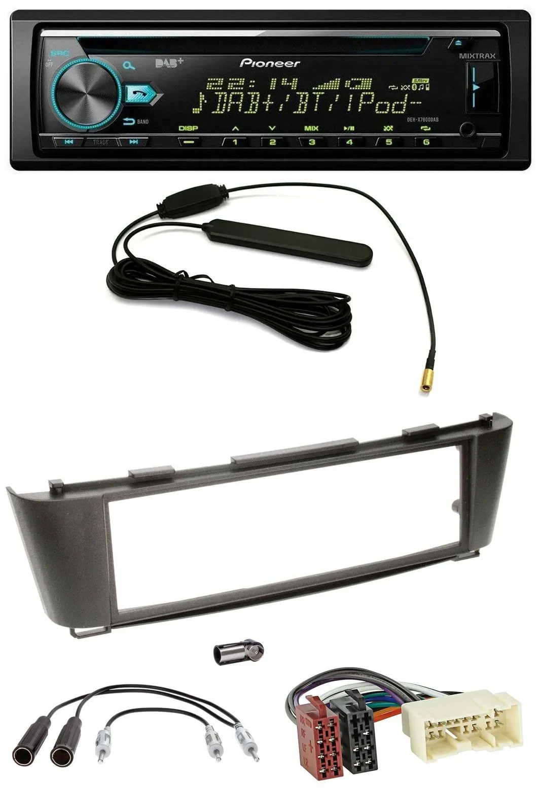 Автомагнитола для Nissan Almera (с 2003) Pioneer CD/MP3, USB, AUX, DAB