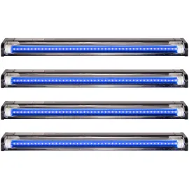 Eliminator Lighting UVLED 24EL Compact 2FT Black Light Bar 4-Pack idjnow